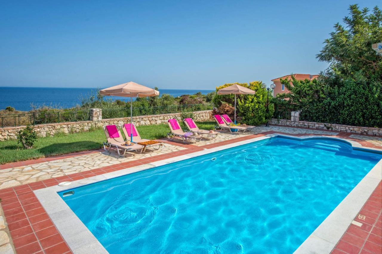 Villa Skala Seaview By Villa Plus Spathíon Exteriér fotografie